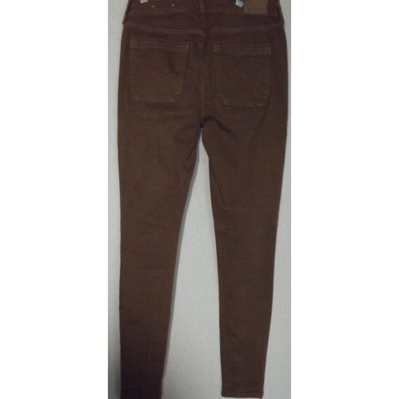American Eagle 4 x 30" Ne(x)t Level Stretch Hi-Rise Jegging brown pants leggings - Picture 3 of 9
